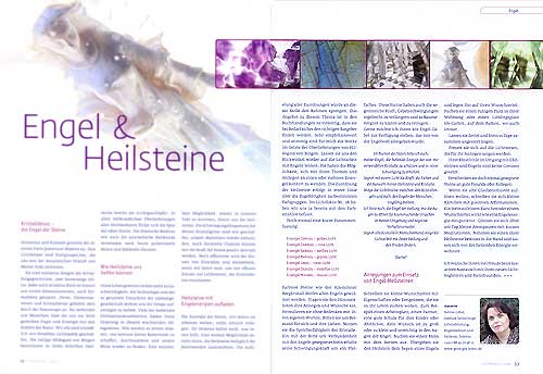 Engel und Heilsteine